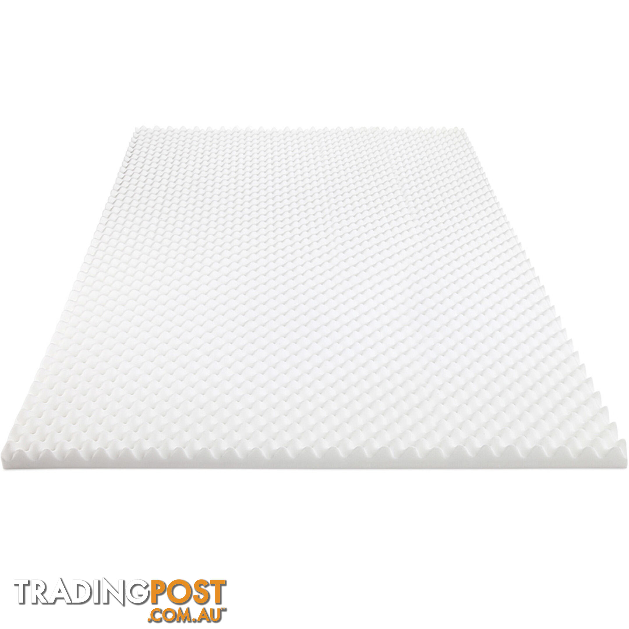 Premium 5cm Egg Crate Mattress Topper Anti-bacterial Underlay Protector King