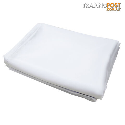 4 Pcs Wedding Table Cloth Round 305cm White - photo 5 of 9