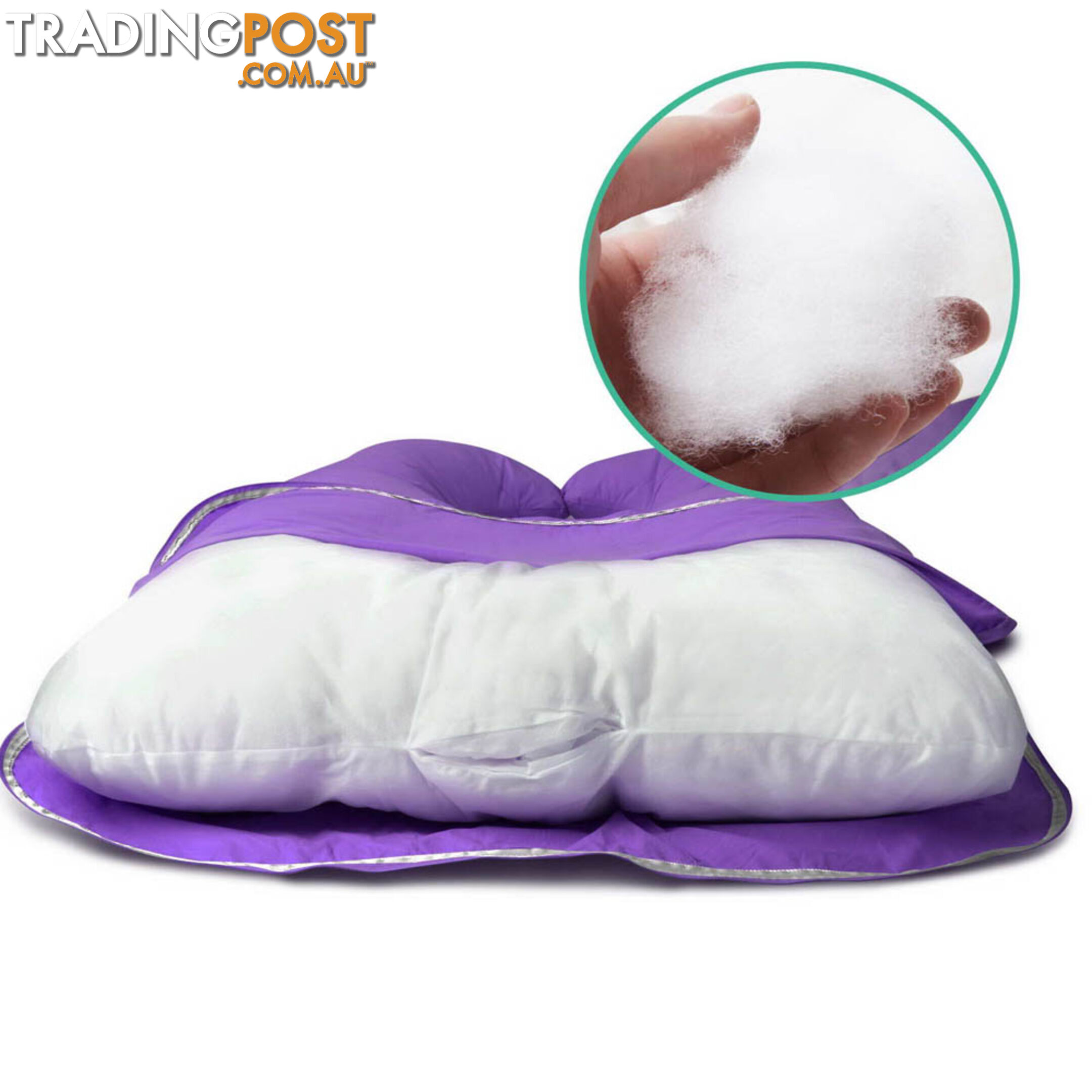 Nursing Support Pillow Feeding Baby Cushion Purple