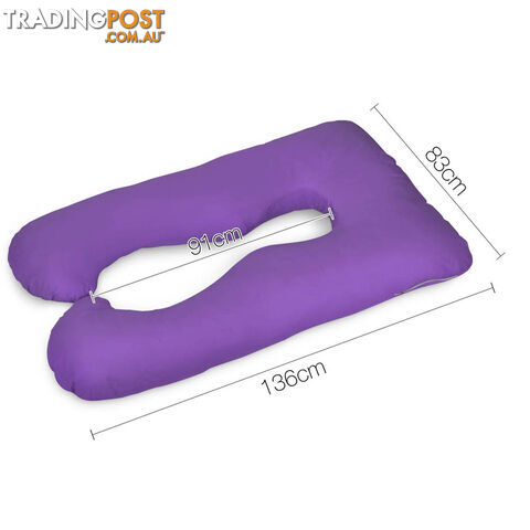 Nursing Support Pillow Feeding Baby Cushion Purple