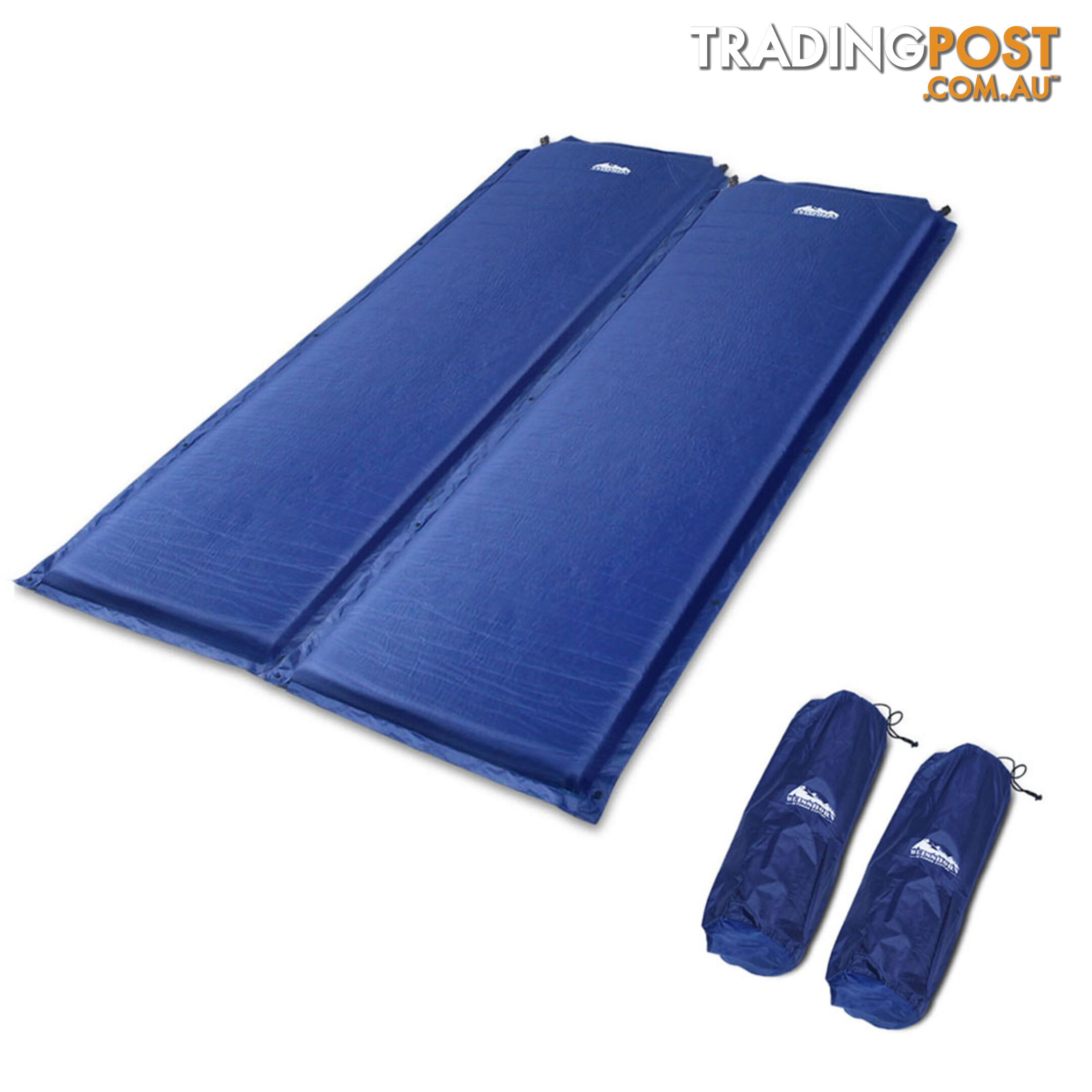 Joinable Self Inflating Mats Sleeping Blow Up Mattress Camping Hiking Air Bed