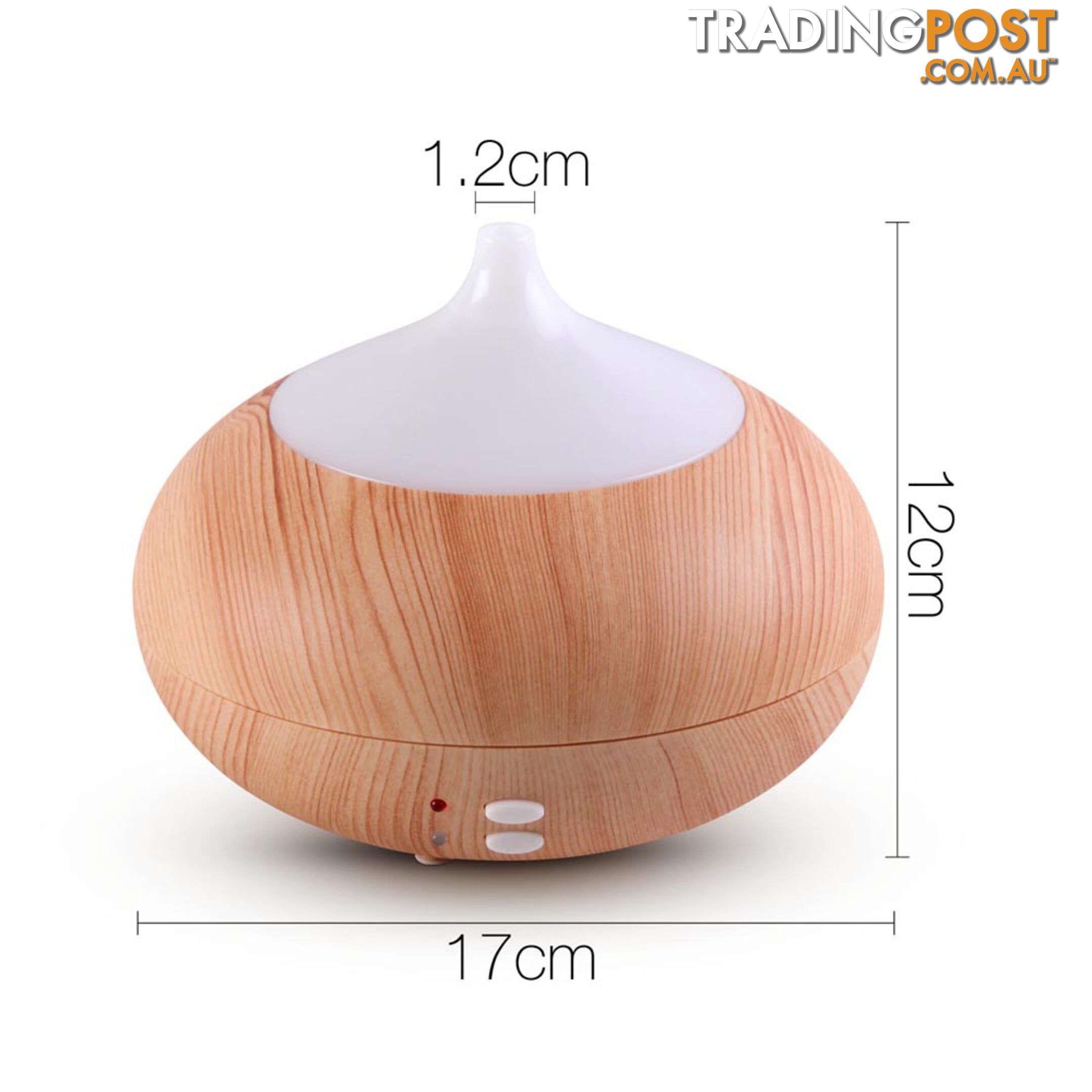 300ml LED Aromatherapy Diffuser Essential Oil Burner Ultrasonic Air Humidifier