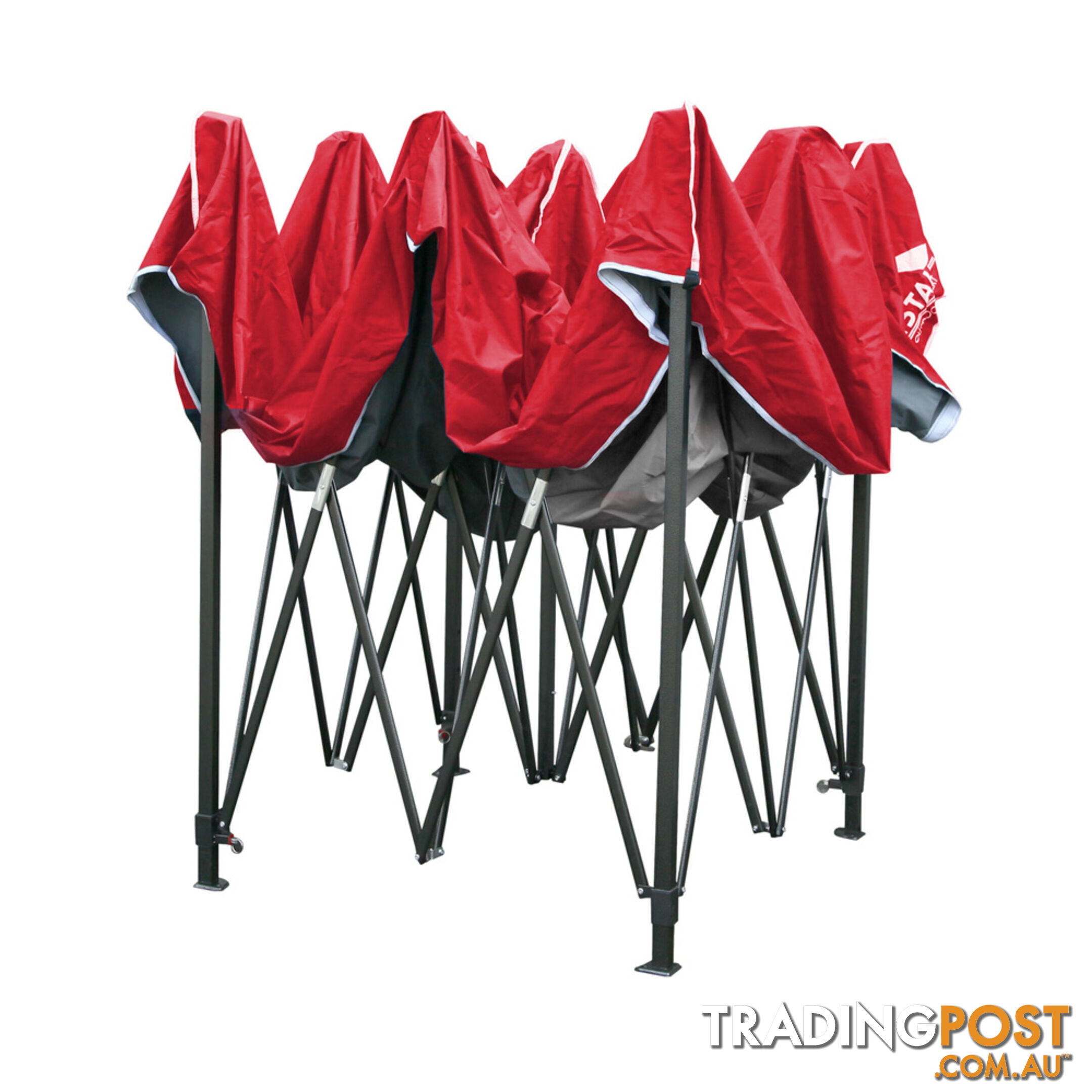 3X3 Pop Up Gazebo - Red