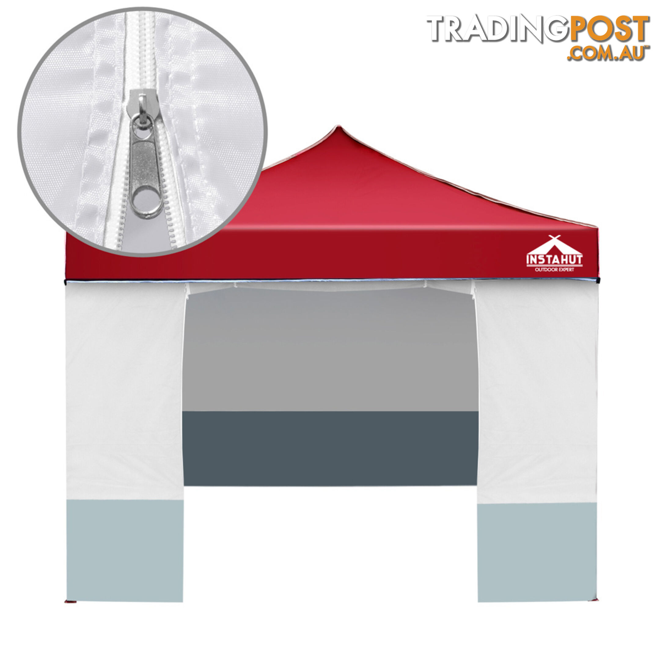 3X3 Pop Up Gazebo - Red