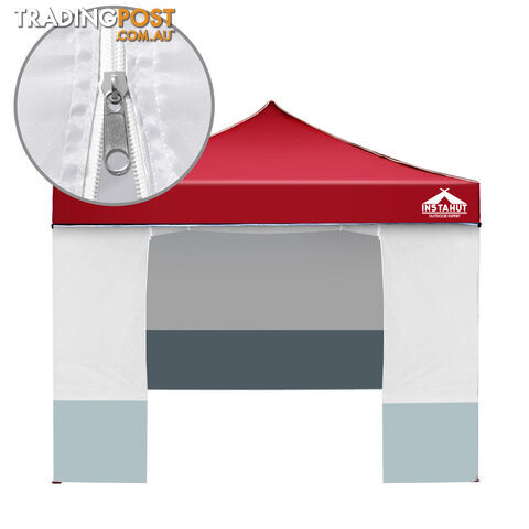 3X3 Pop Up Gazebo - Red