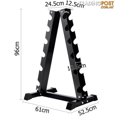 Vertical Dumbbell Storage Rack 6 Pairs