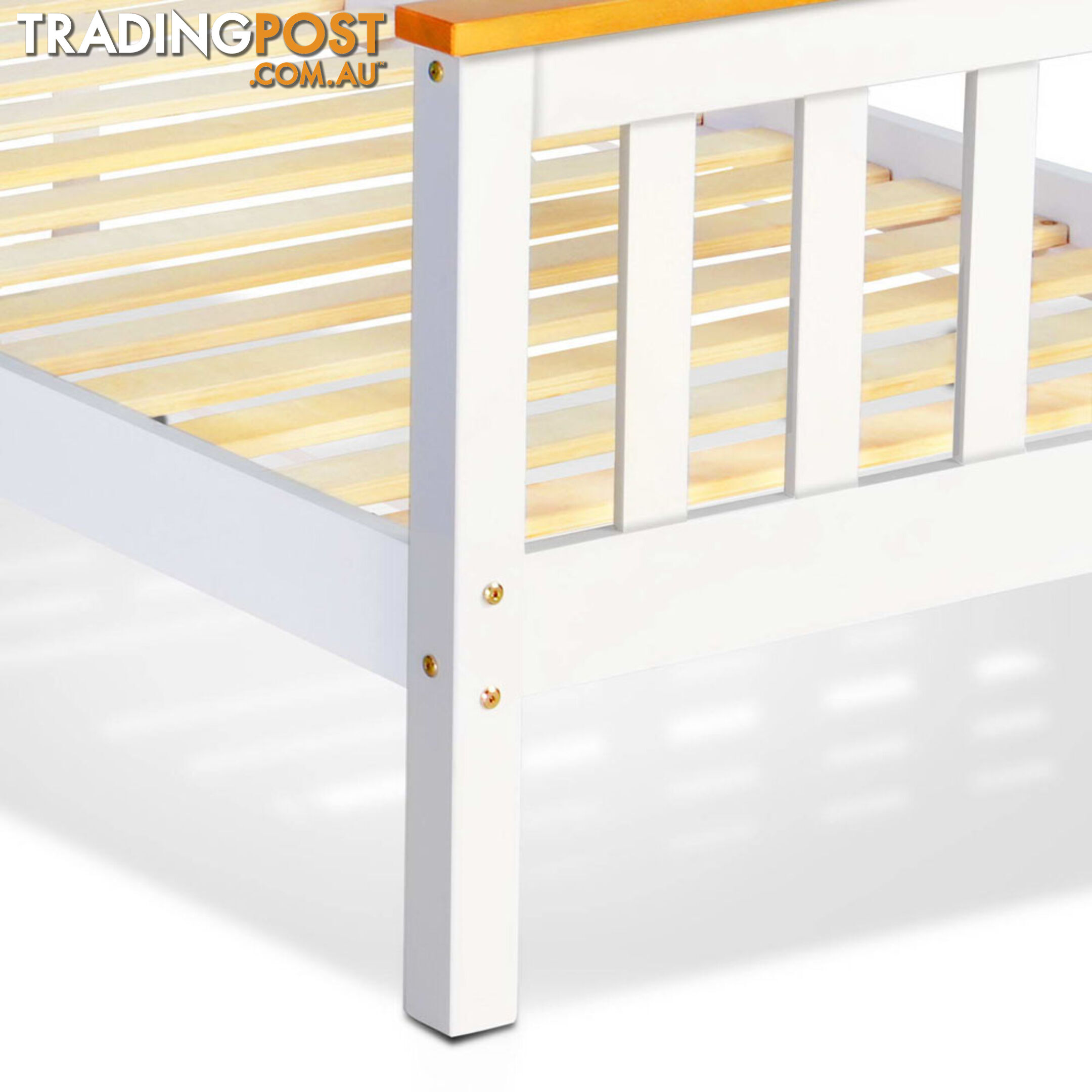 Pine Wood King Single Bed Frame