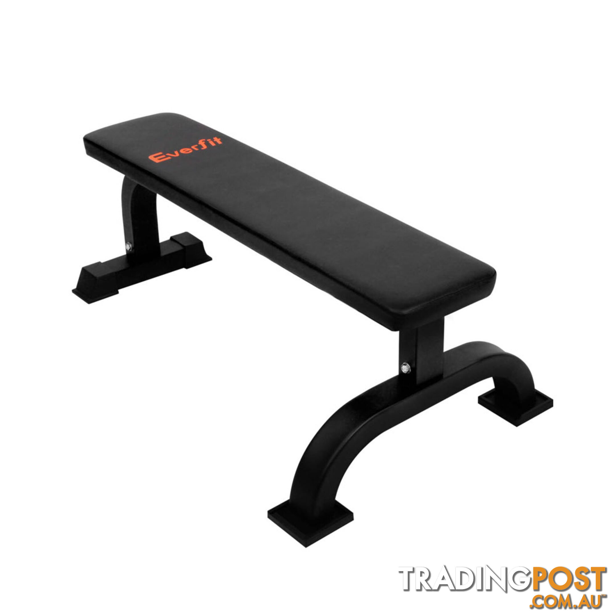 Fitness Flat Weight Bench Black