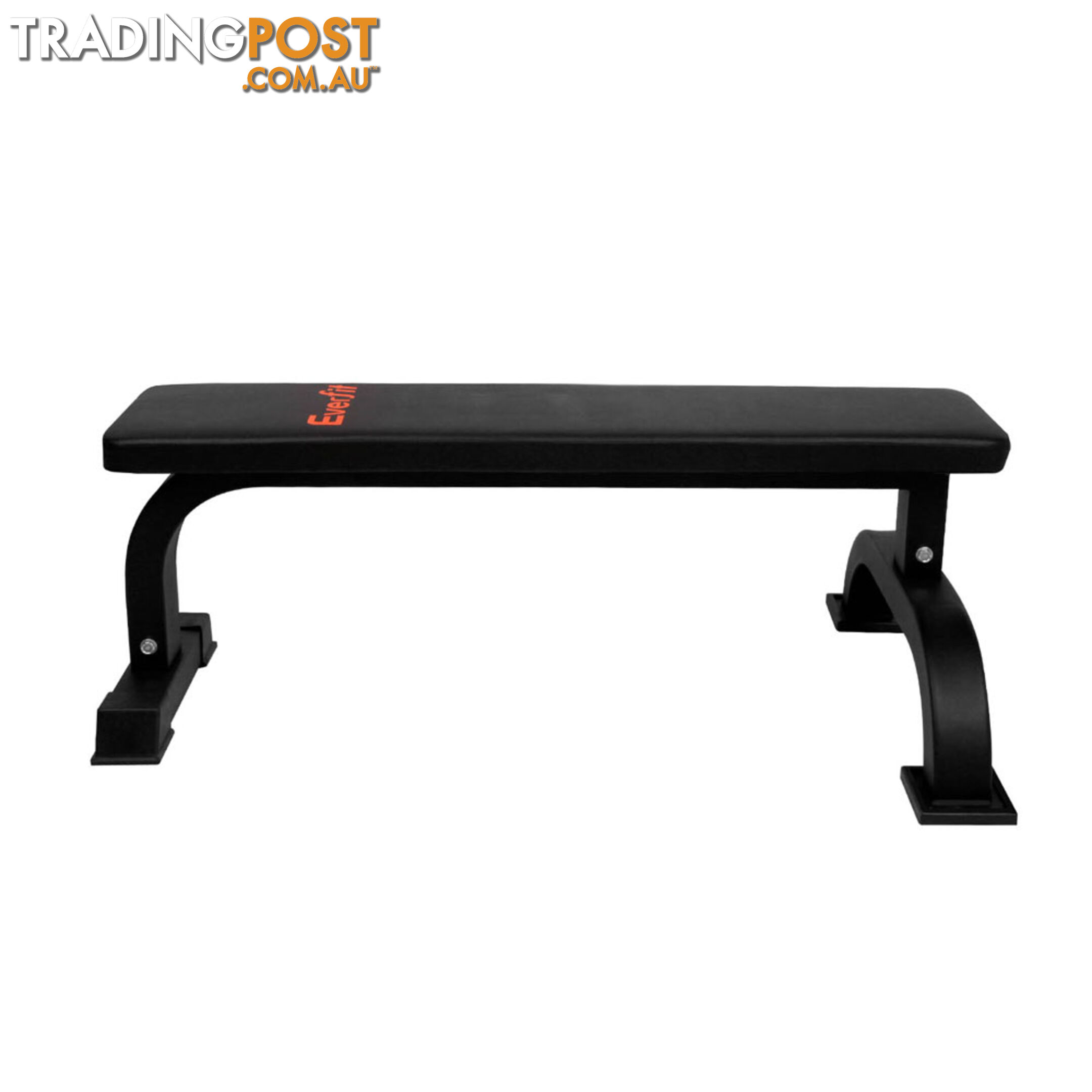 Fitness Flat Weight Bench Black