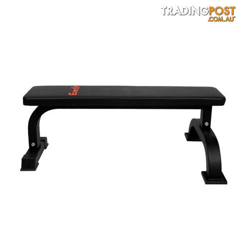 Fitness Flat Weight Bench Black