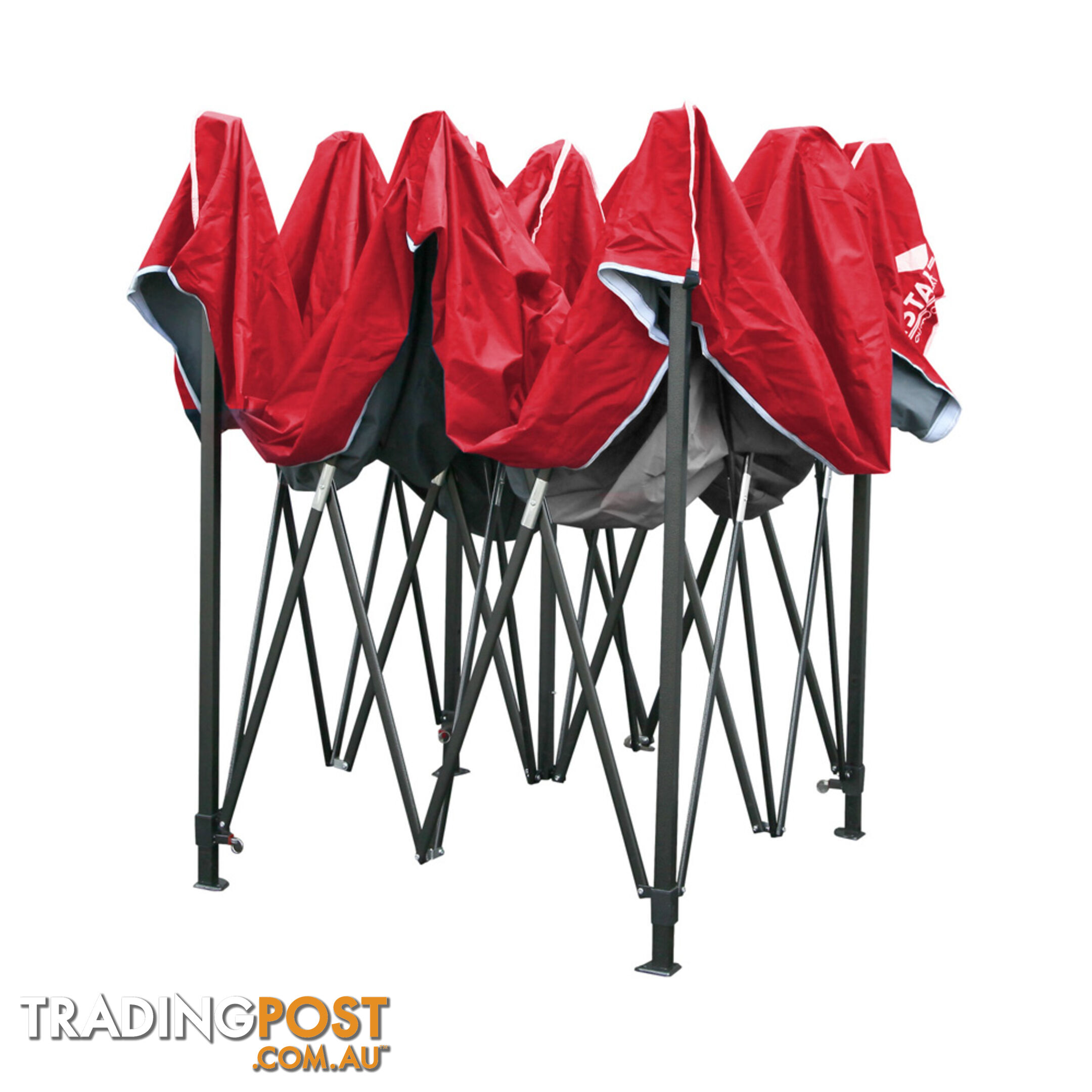 3m x 3m Pop-up Garden Outdoor Gazebo Red