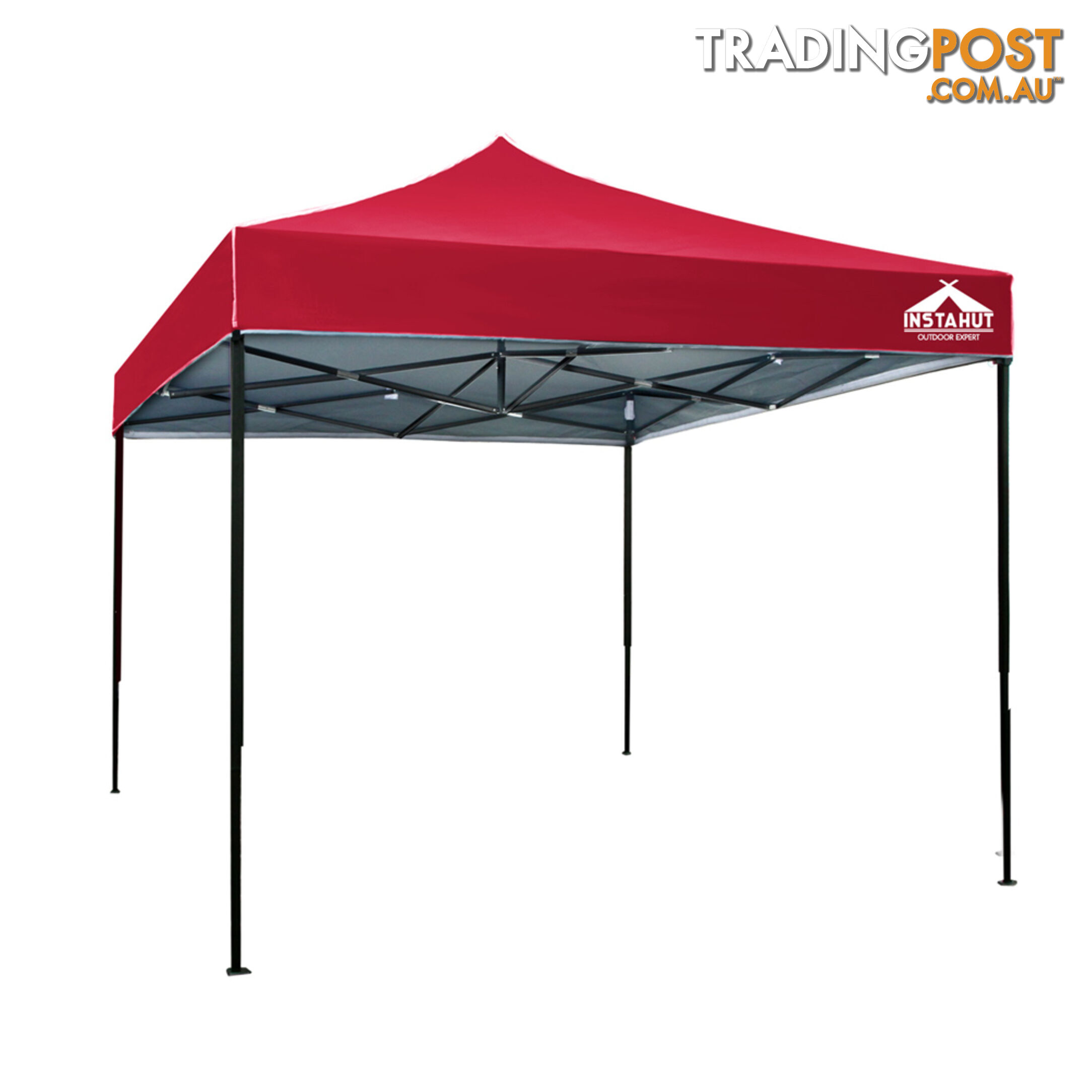 3m x 3m Pop-up Garden Outdoor Gazebo Red