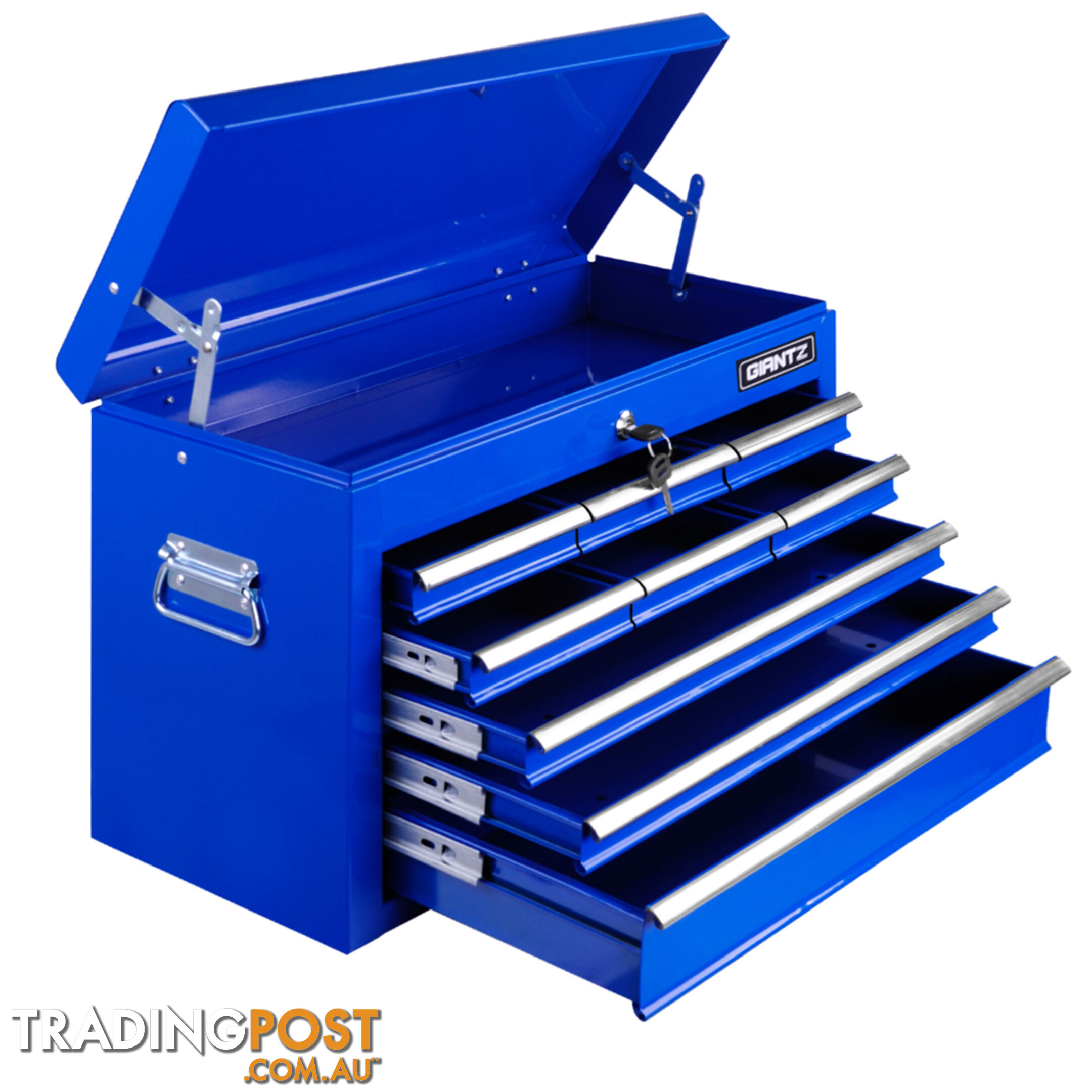 9 Drawers Tool Box Chest Blue