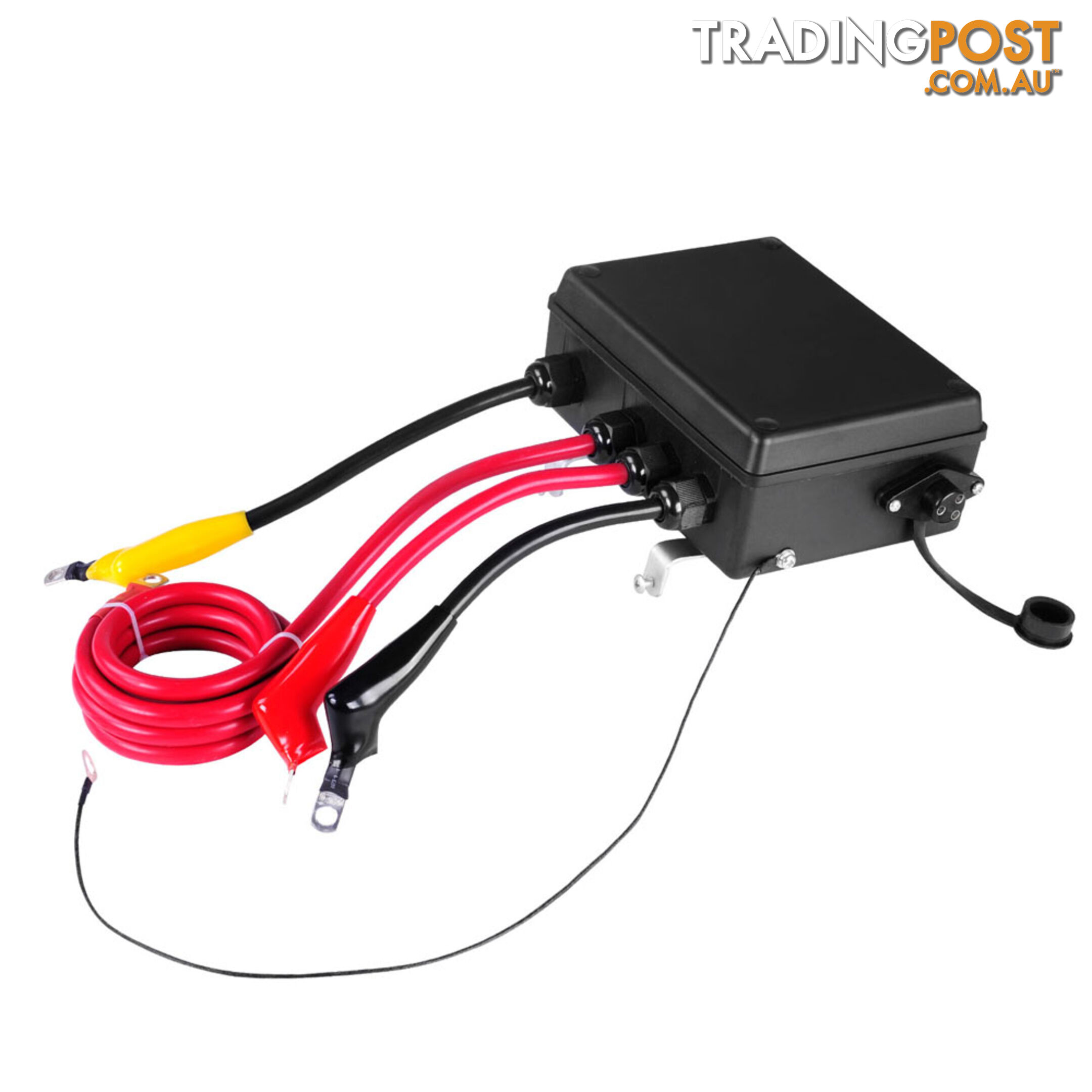 12V 13000 LBS Wireless Steel Cable Electric Winch