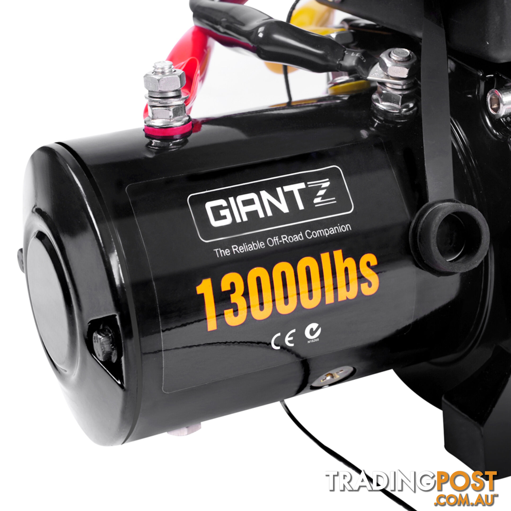 12V 13000 LBS Wireless Steel Cable Electric Winch