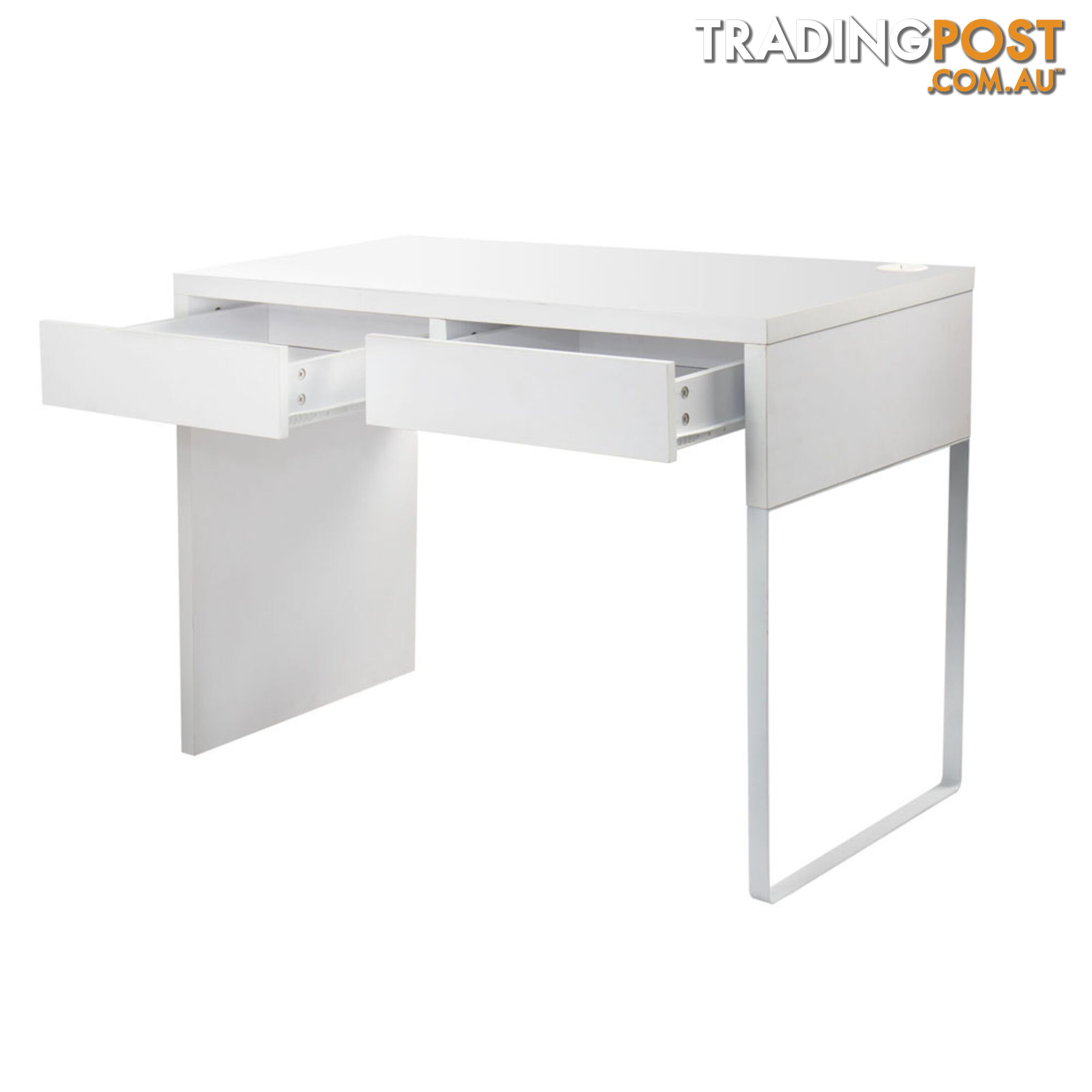 Office Computer Desk Table w/ Drawers White