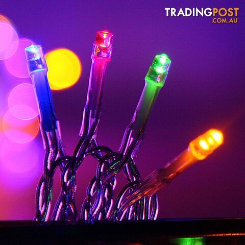 Multicolour 800 LED Fairy Icicle Lights Outdoor Indoor Decoration Wedding Party - photo 5 of 12