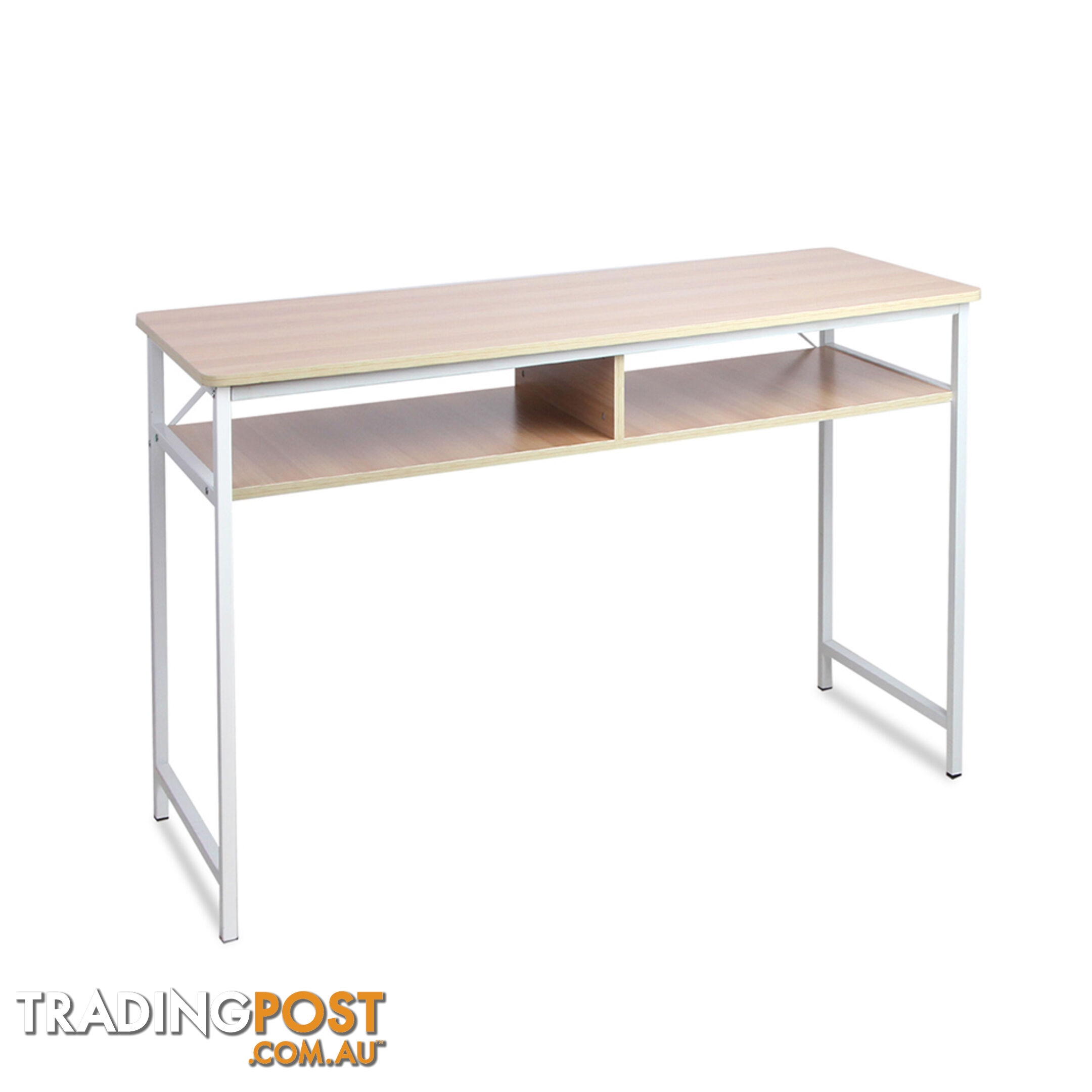 Study Work Desk Natural Wood _ 77CM