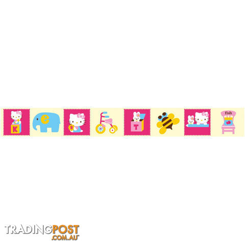 Hello Kitty Wall Border Stickers - Totally Movable - photo 2 of 3