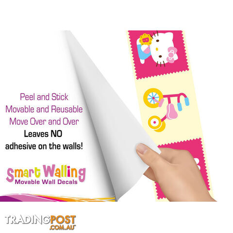 Hello Kitty Wall Border Stickers - Totally Movable - photo 3 of 3