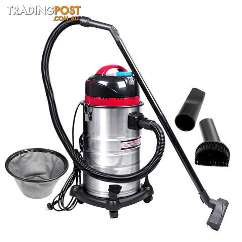 30L Industrial Commercial Dry And Wet Vacuum Cleaner Blower Bagless
