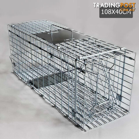 Humane Animal Extra Large Trap Cage Possum Cat Rabbit Fox Koala Bird Live Catch