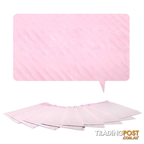 100 Puppy Toilet Pads Super Absorbent Pet Cat Dog Pee Potty Training Pad Pink