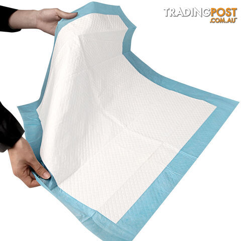 200 Puppy Toilet Pads Super Absorbent Pet Cat Dog Pee Potty Training Pad Blue - photo 3 of 8