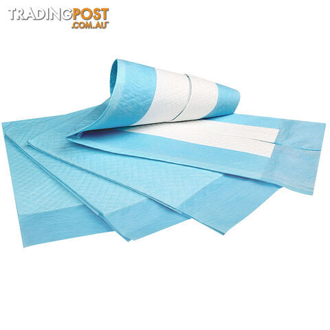 200 Puppy Toilet Pads Super Absorbent Pet Cat Dog Pee Potty Training Pad Blue - photo 5 of 8