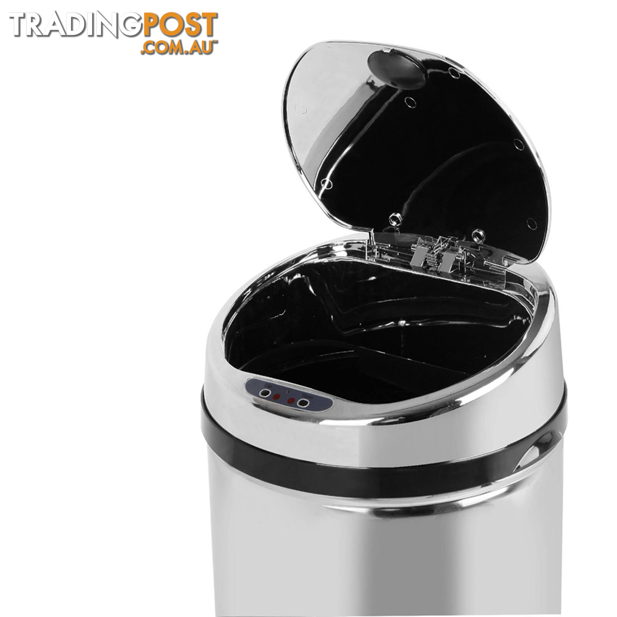 50L Motion Sensor Stainless Steel Rubbish Bin Automatic Kitchen Waste Trash Can