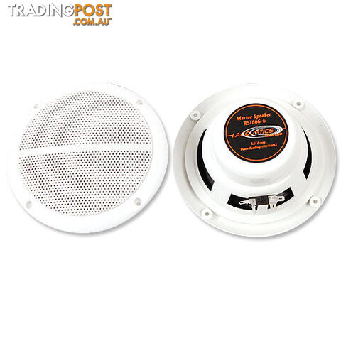 2 x 6.5&#34; 120W Outdoor Waterproof Marine Speaker 2-Way Boat Audio Stereo System
