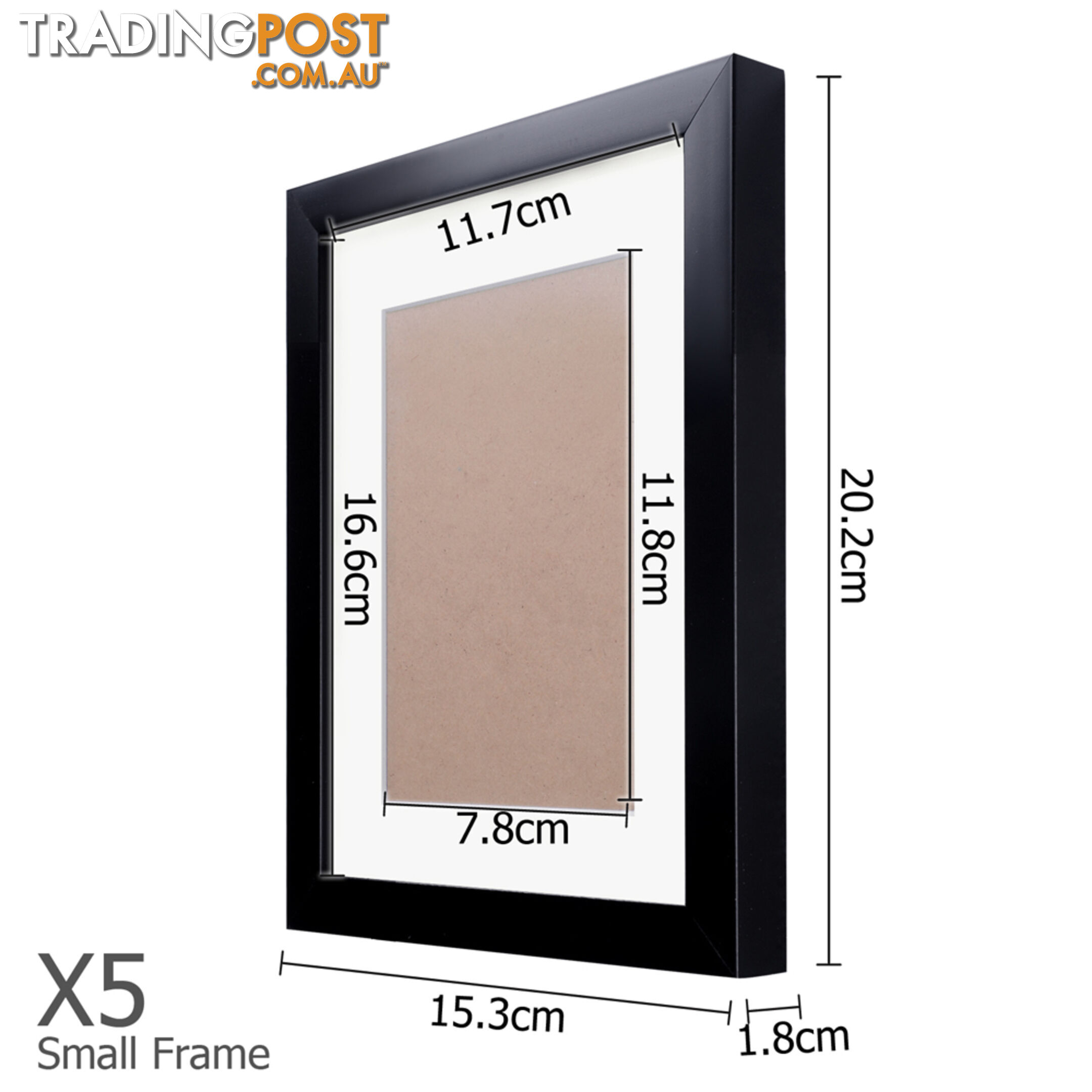 11 Piece Picture Frames Set Multi Wall Photo Home Decor Art Black Gift Present