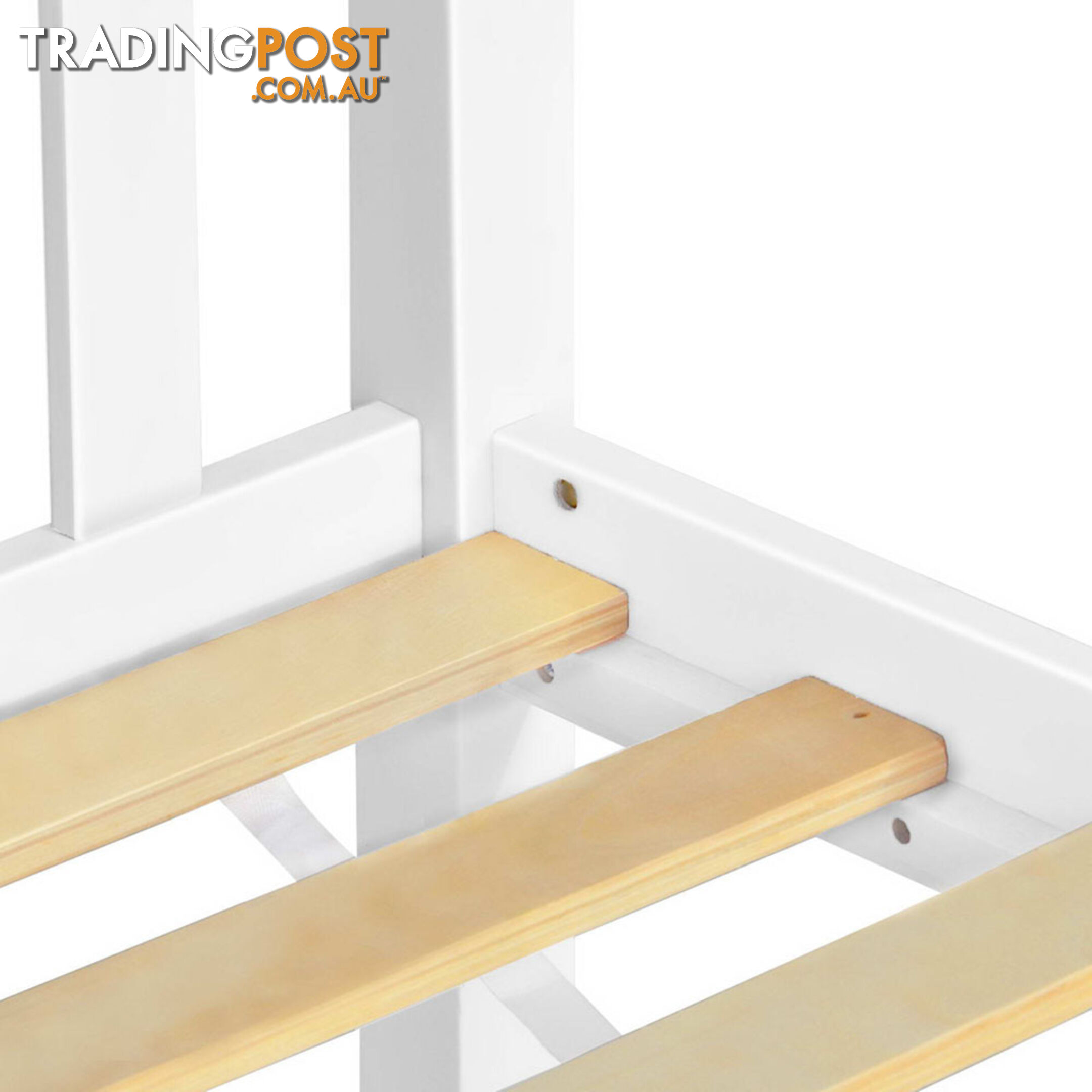 Pine Wood Single Bed Frame