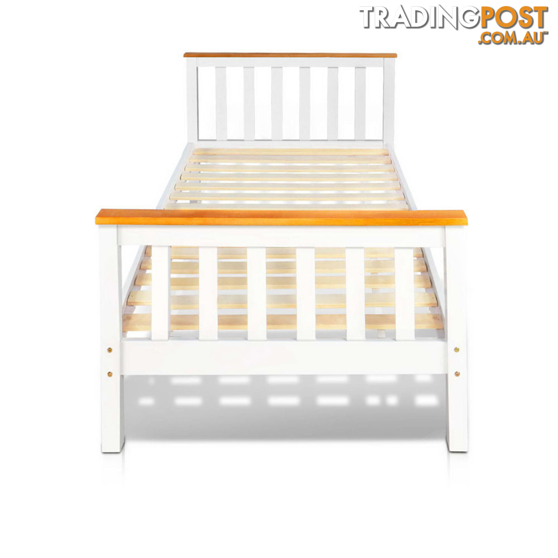 Pine Wood Single Bed Frame