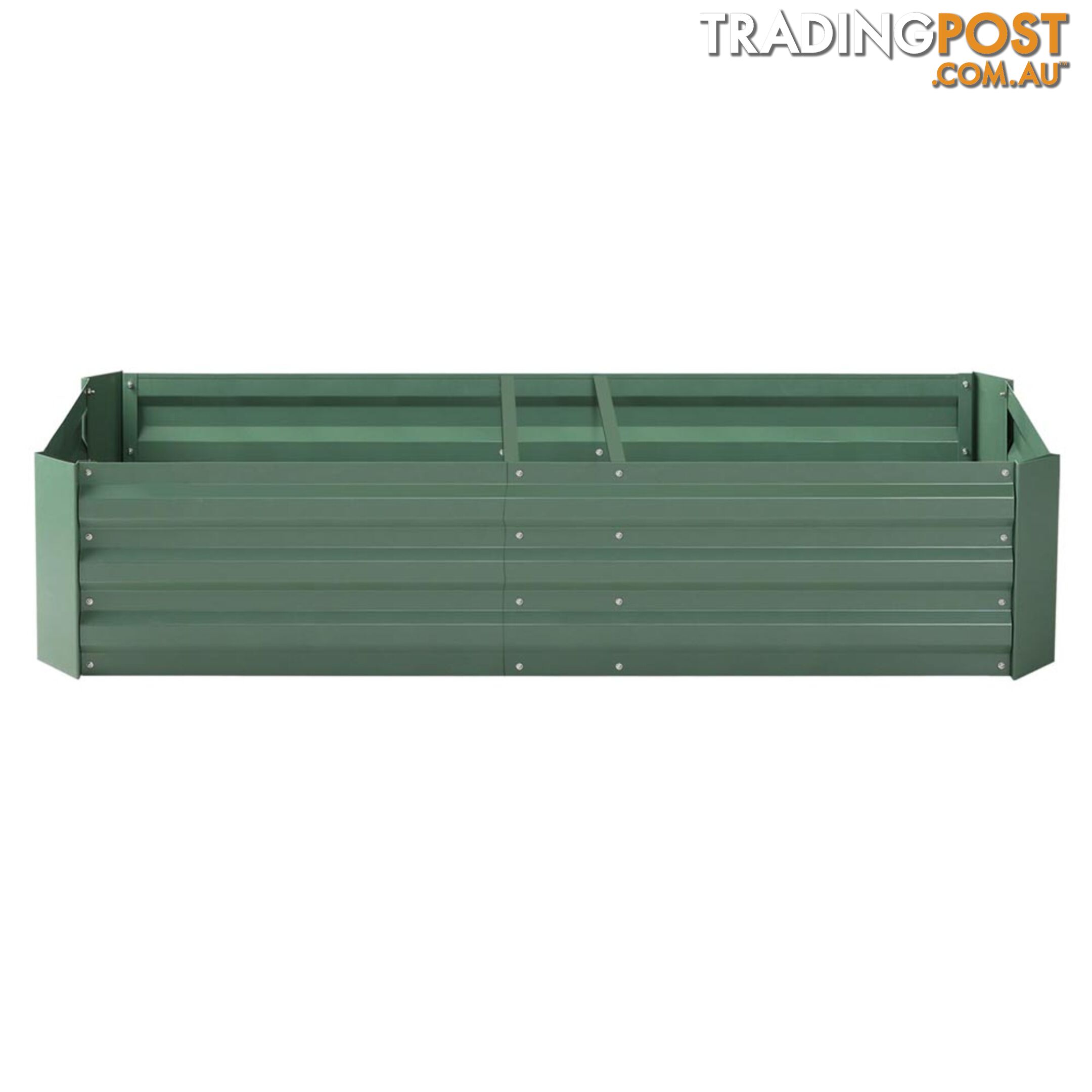 Galvanised Raised Garden Bed 180 x 90cm Green