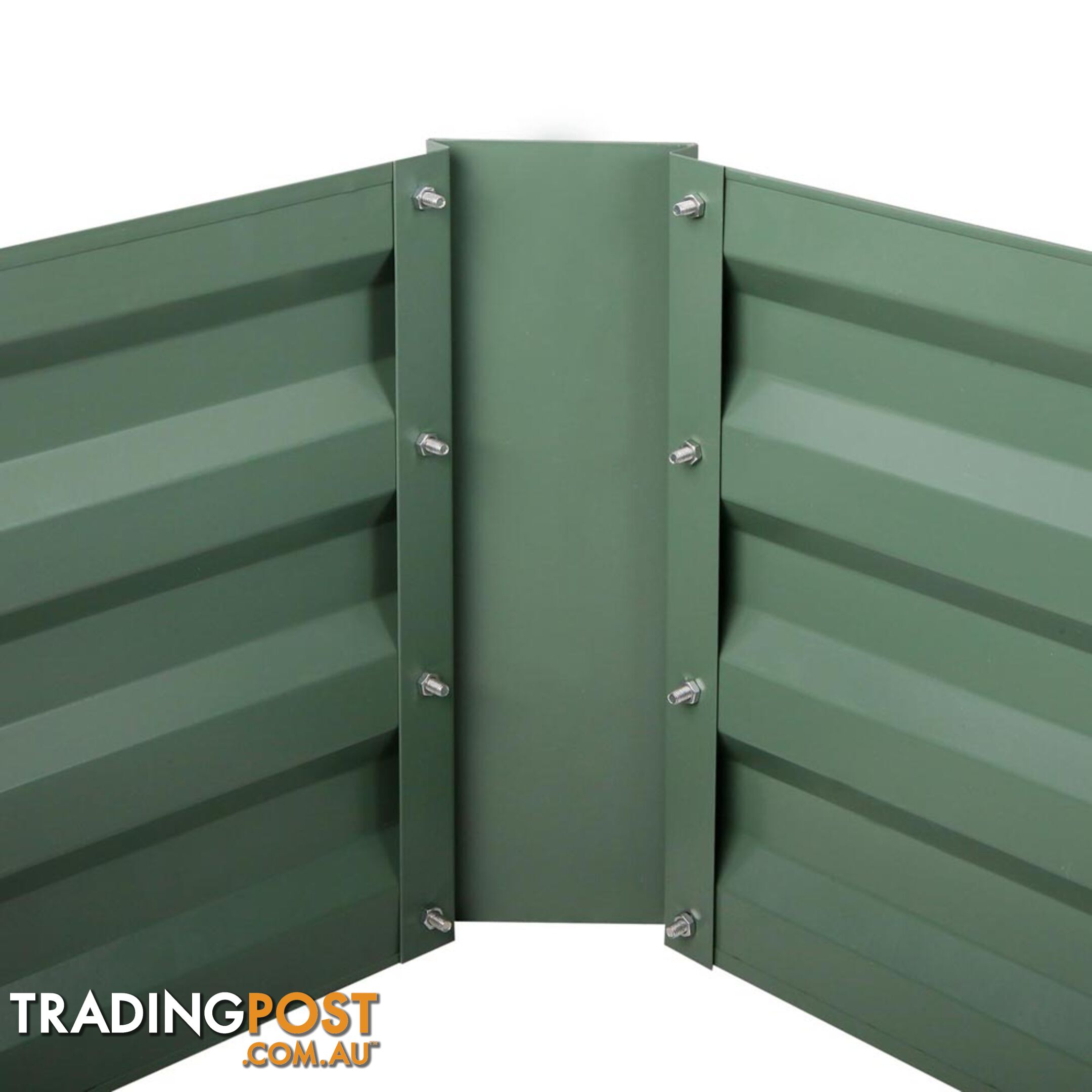 Galvanised Raised Garden Bed 180 x 90cm Green