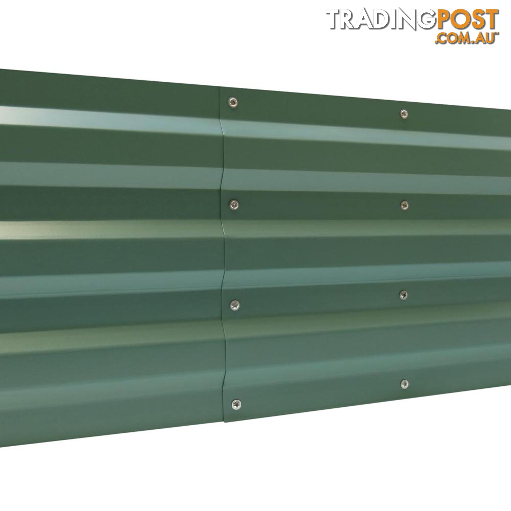 Galvanised Raised Garden Bed 180 x 90cm Green