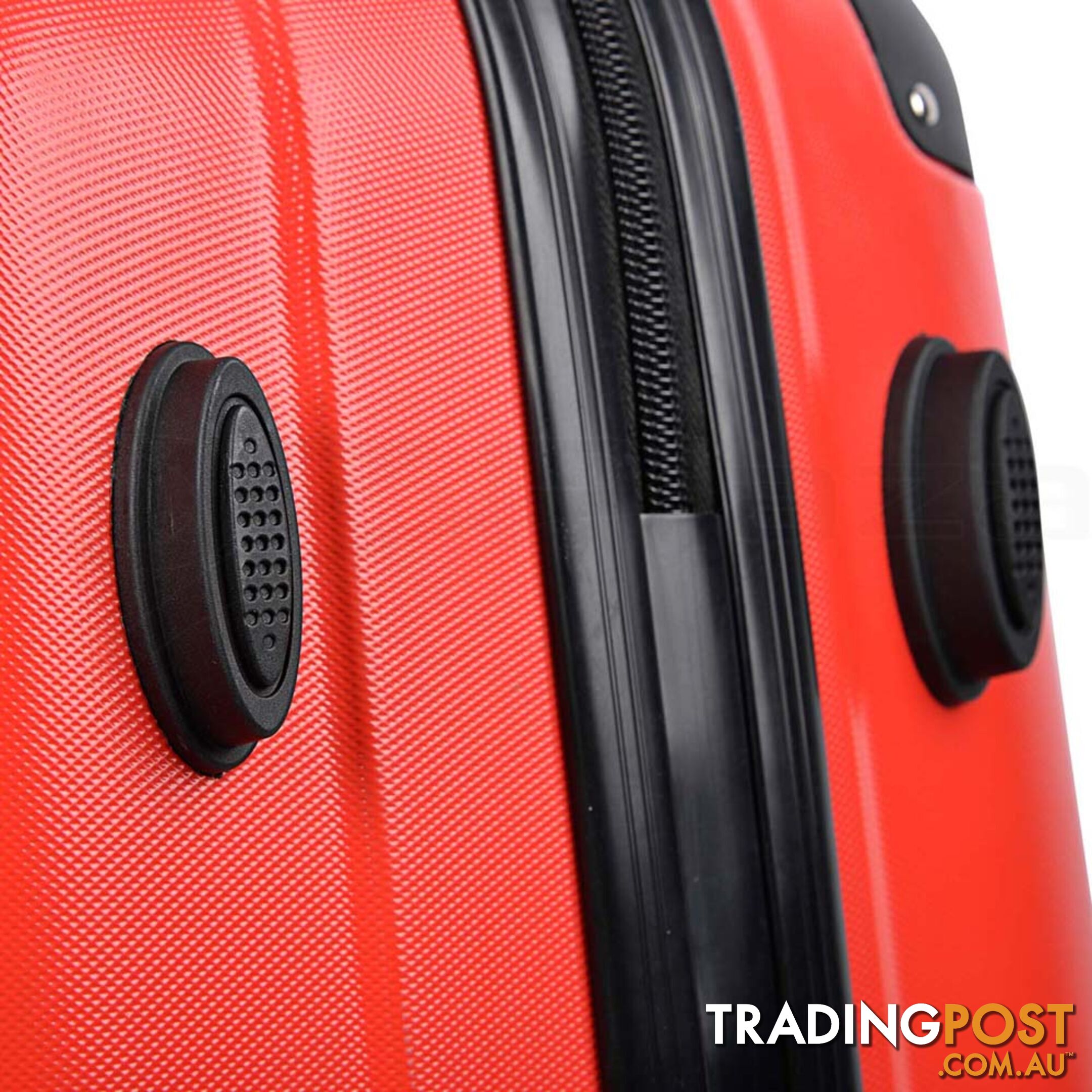 2PCS Luggage Set Hard Shell 4 Wheels Suitcase TSA Lock Travel Carry On Bag Red