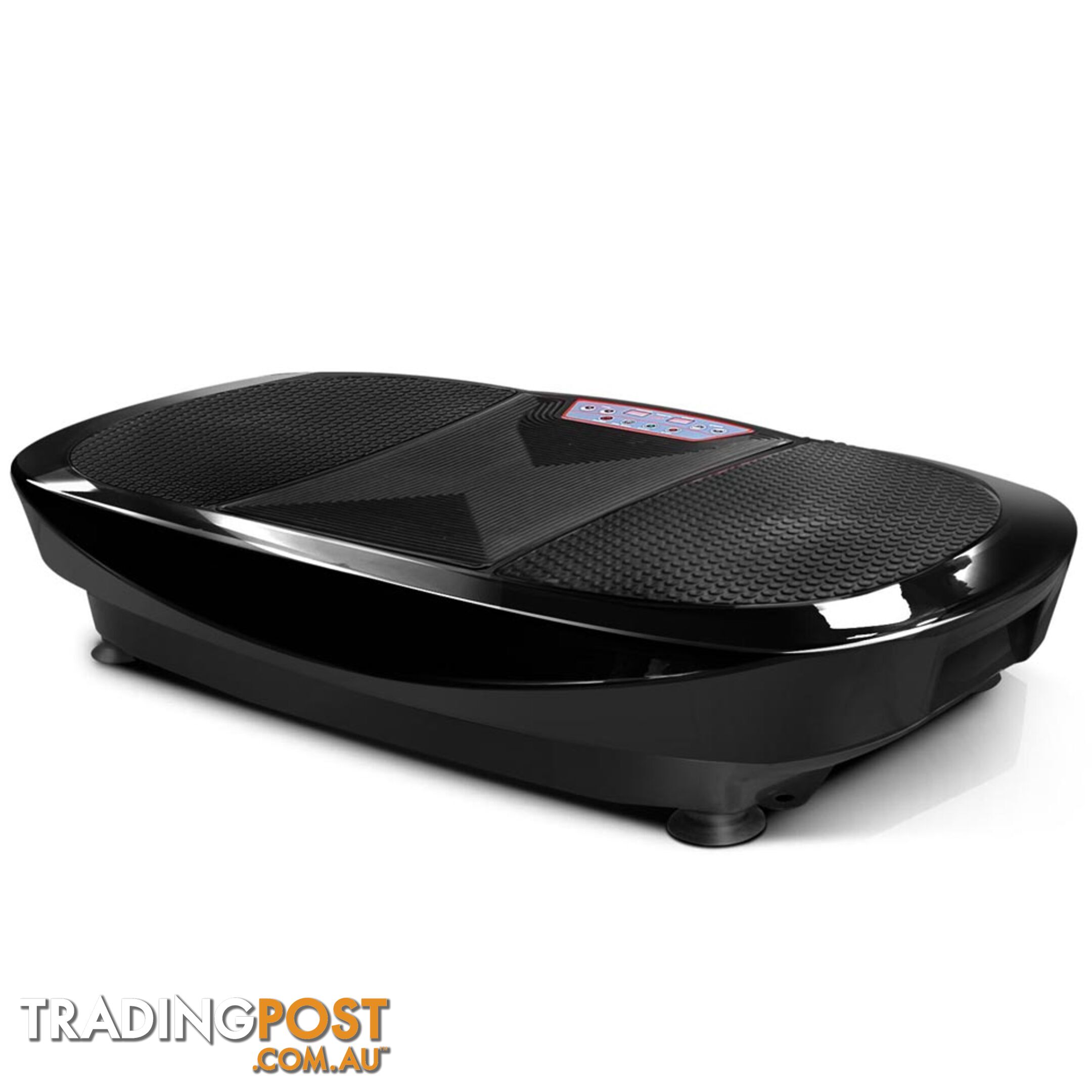 Twin Motor Vibration Plate 1200W Exercise Fitness Weight Loss Power Plate Black