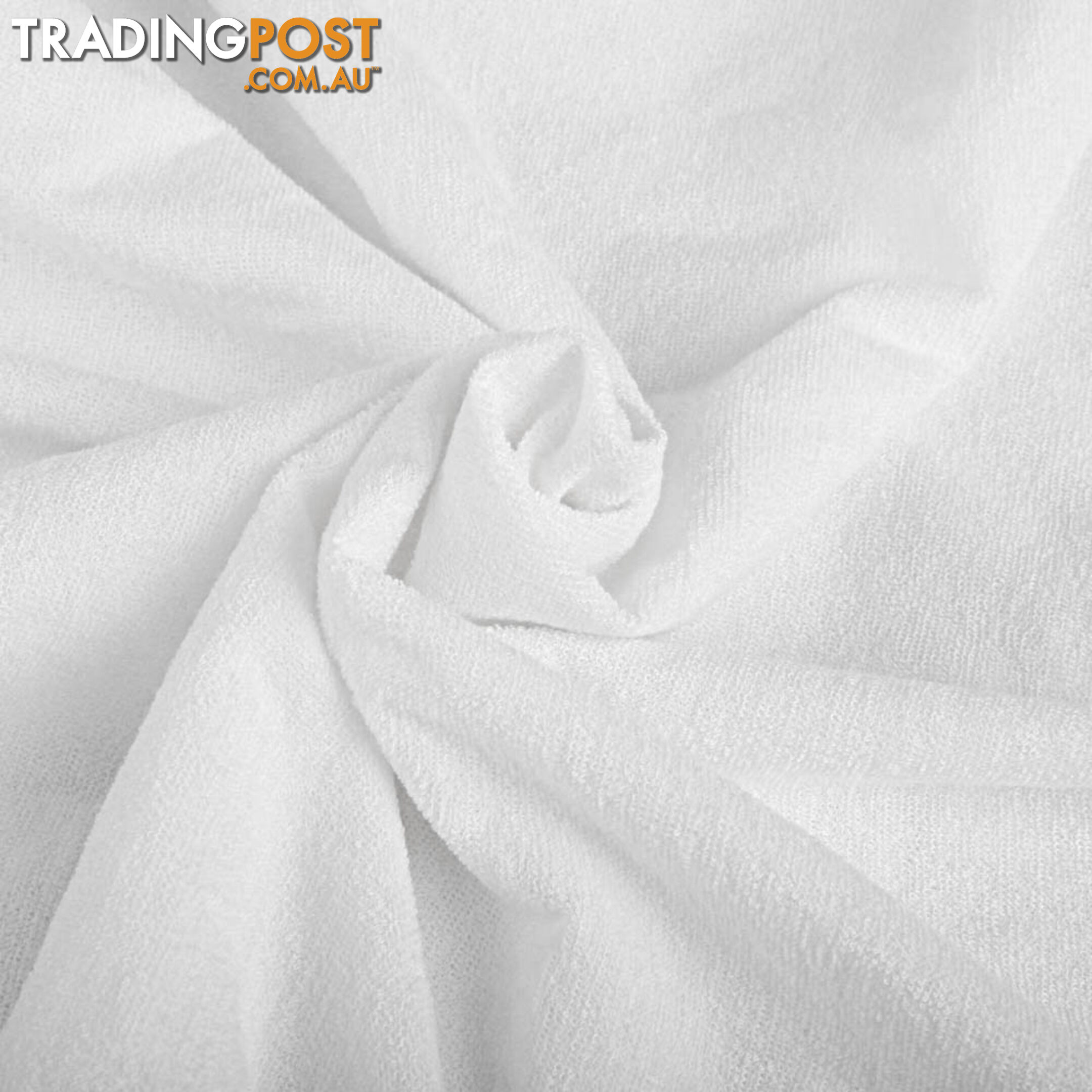 140GSM Terry Cotton Waterproof Mattress Protector Fully Fitted Bed Cover Queen