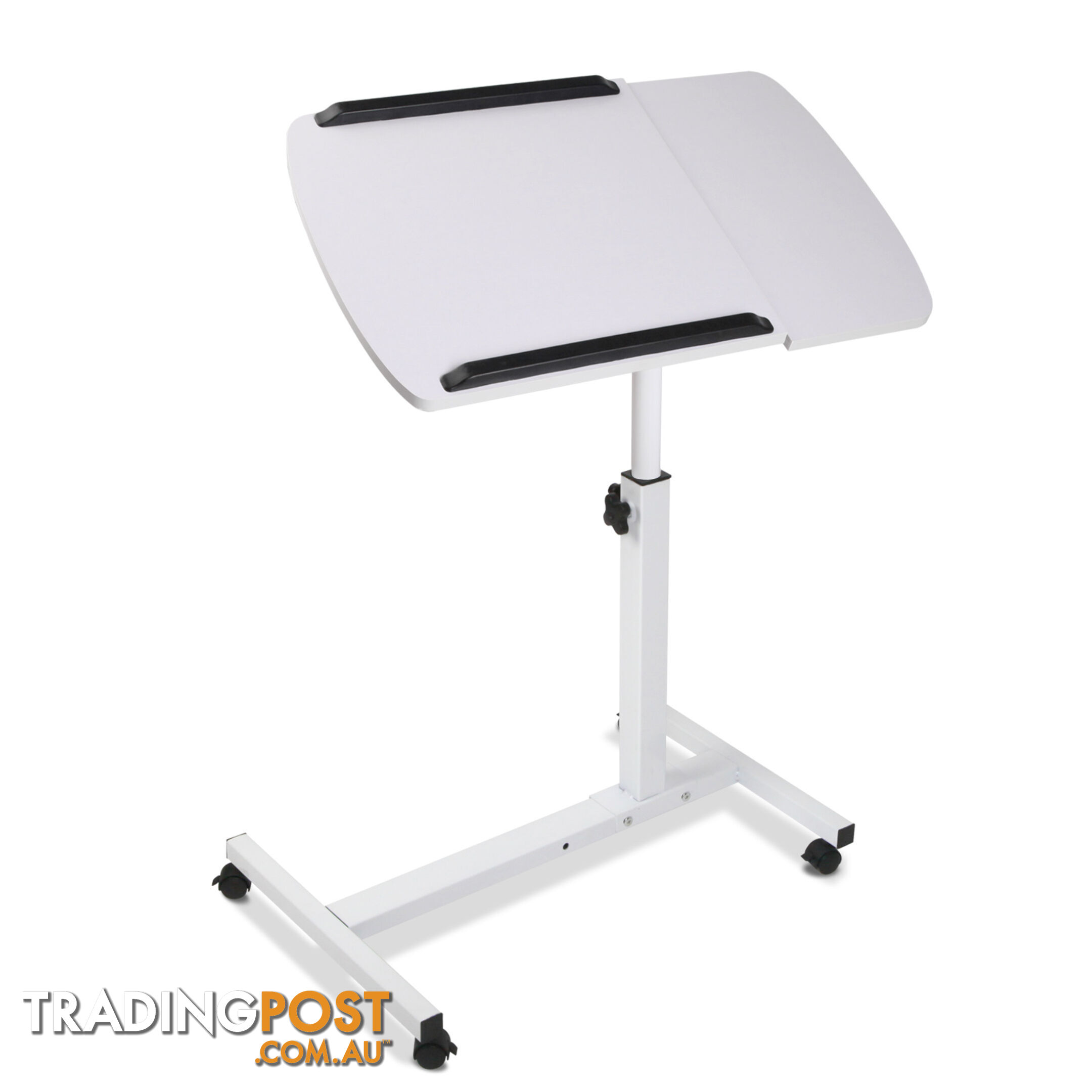 Rotating Mobile Laptop Adjustable Desk White