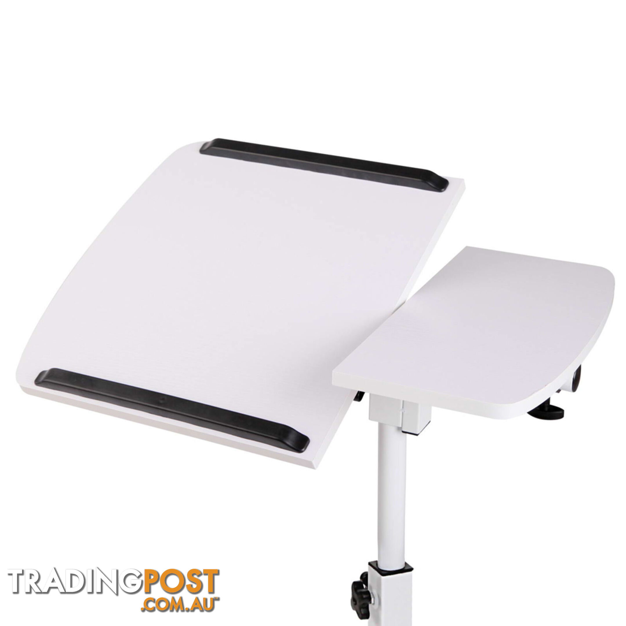 Rotating Mobile Laptop Adjustable Desk White