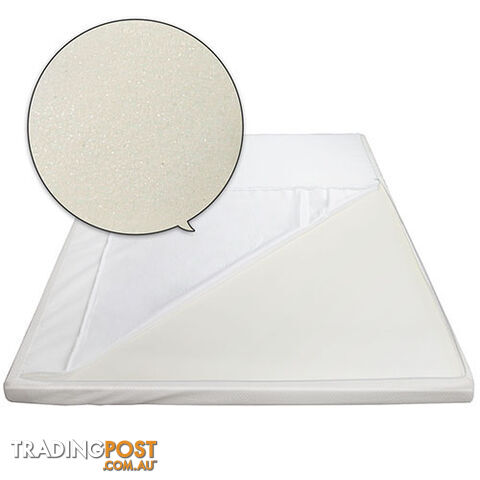 8cm Visco Elastic Memory Foam Mattress Topper Extra High Density Underlay King - photo 3 of 4