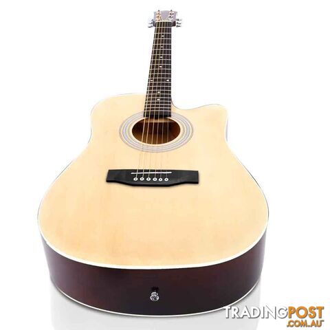 41in Steel-Stringed Acoustic Guitar Natural