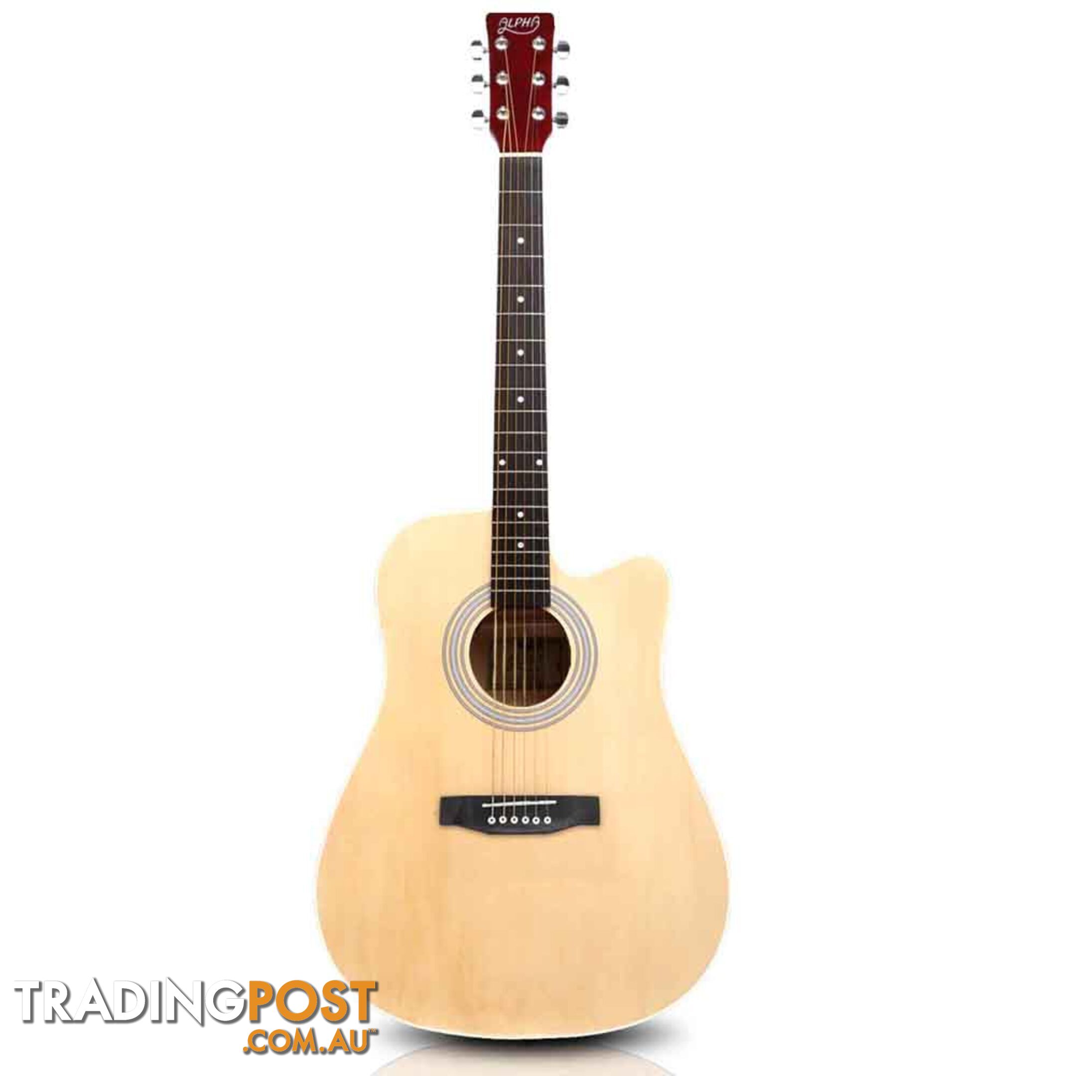 41in Steel-Stringed Acoustic Guitar Natural