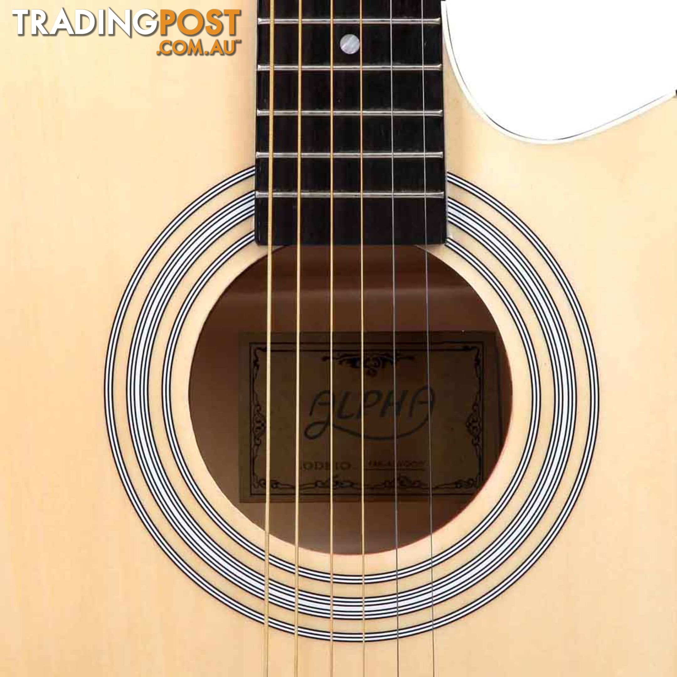 41in Steel-Stringed Acoustic Guitar Natural