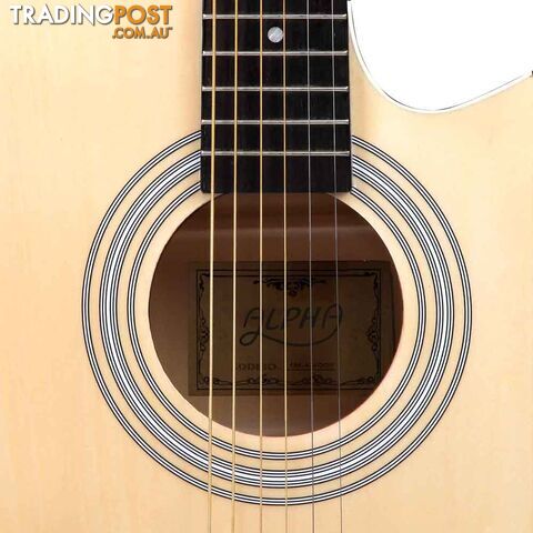 41in Steel-Stringed Acoustic Guitar Natural