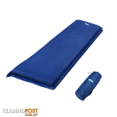 Single Self Inflating Sleeping Mats 10cm Blow Up Mattress Camping Hiking Air Bed