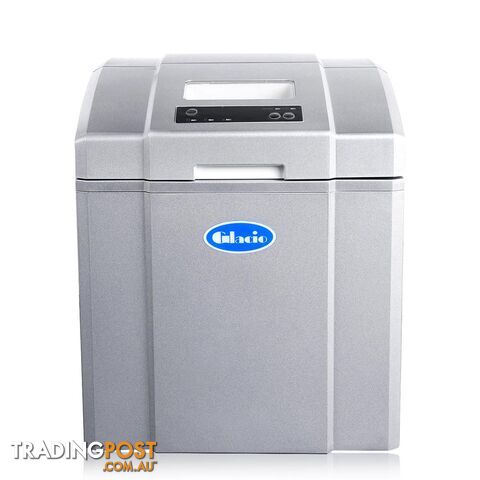 3.2L Ice Cube Maker Machine 20kg Home Commercial Portable Auto Ice Making Silver - photo 4 of 12