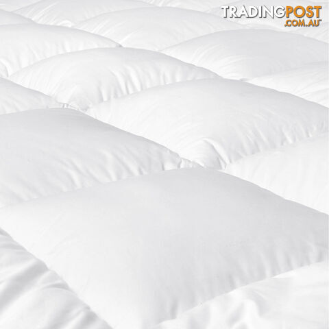 Luxury Mattress Topper Protector Pad Cover Pillowtop Memory Resistant Queen - photo 5 of 9